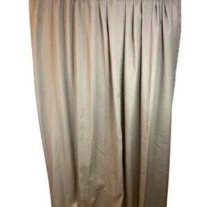 Set of 2 Room Essentials Brown Woven Curtain Panels 83"L x 31.5"w Rod Pocket